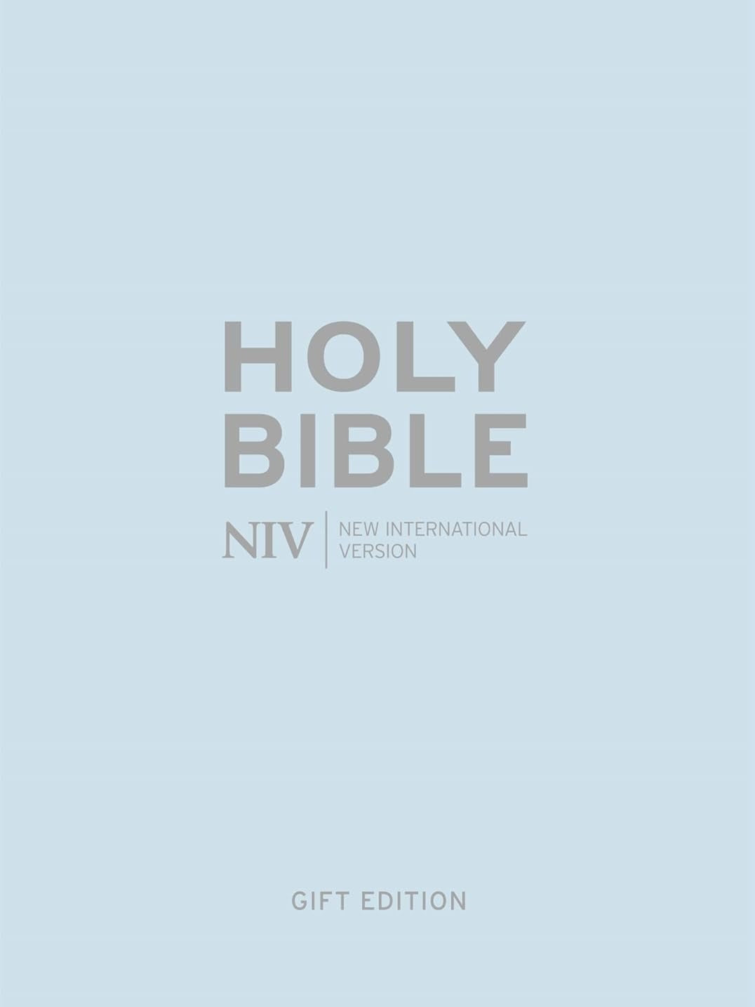 NIV Pocket Pastel Blue Soft-tone Bible - 9781444703078