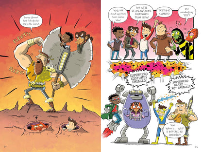 The Last Comics on Earth: A Song of Swords and Stuffies by Max Brallier & Joshua Pruett - 9780593526811