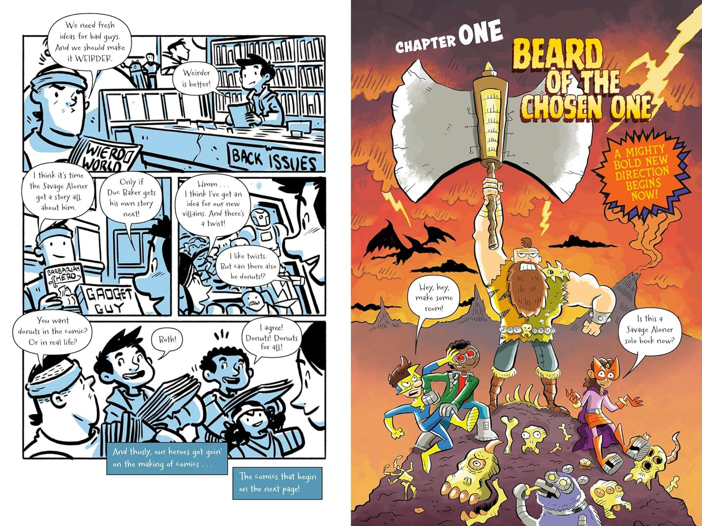 The Last Comics on Earth: A Song of Swords and Stuffies by Max Brallier & Joshua Pruett - 9780593526811