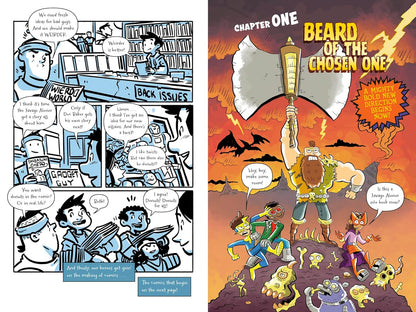 The Last Comics on Earth: A Song of Swords and Stuffies by Max Brallier & Joshua Pruett - 9780593526811